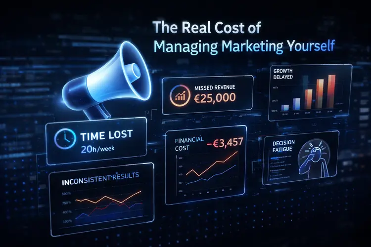 The Real Cost of “Managing Marketing Yourself” as a Business Owner